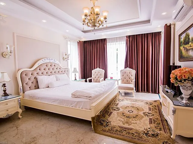 Phòng ngủ rất đẹp của villa NgocjTrai NT27